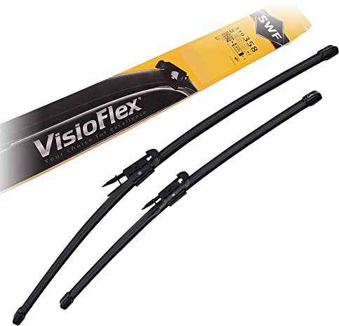 SWF Das Original Escobilla - 119255 - Kit de Alto Rendimiento, Visibilidad Superior en Carretera, Fácil Instalación, Hojas Planas Originales de 550mm/450mm - Delanteras - Juego de 2 Escobillas