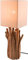 Guru-Shop Lampe à Poser Kukuma,bois Flotté, Coton, en Bali Fait à la Main en Matériau Naturel - Modèle Kukuma, Duboisflotté, 50x17x17 cm, Natureelights, Lampes de Table en Matériau Naturel