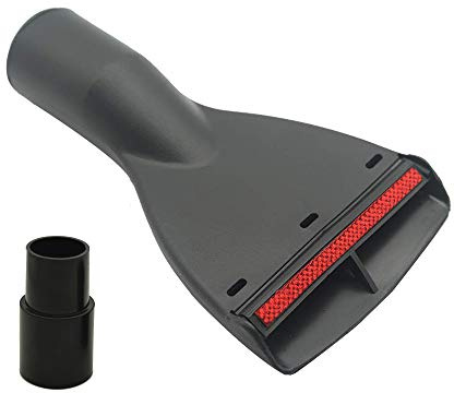 EZ SPARES Replacement for Universal Vacuum,1-1/4inch Brush Head,Wide Mouth Brush,Sofa Brush Attachment,Cleaning Tool Brush,Desktop Cleaning Attachment,Flexible Crevice Tool
