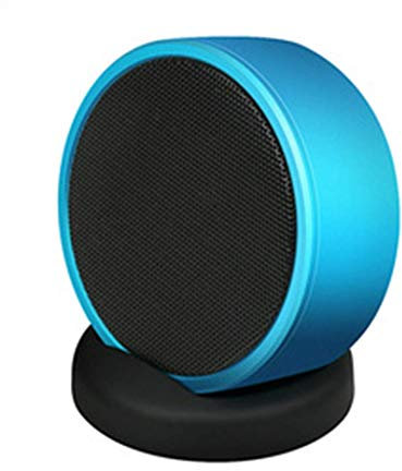 Mini Heavy-duty subwoofer Portable Wireless Bluetooth Blue Small Speaker Base speakers. The treble is bright and the bass is thick.