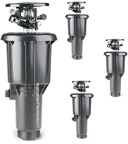 Suingue 4 x aspirateur agriole Impact d'urgence 8 à 12 m. Sectoriel et circulaire dans le même arroseur. Filetage inférieur et latéral 1/2.