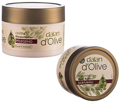 2x Dalan d´Olive Bodybutter 250ml Olive Set Körperbutter Intensiv Pflege