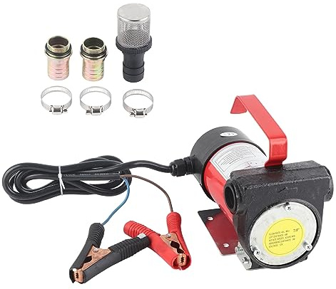 Pompe Transfert Gasoil DC 12 V, Pompe à Fuel ou Gasoil Bio Autoaspirante 160W 40l/Min, Pompe d'extraction Pompe, Pompe d'aspiration d'huile, Pompe, Pompe à fioul,