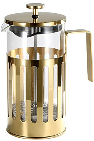 LTLWSH Caffettiere a Pistone Caffettiera Francese Coffee Press Caffettiera Pressofiltro Macchina per Cappuccino Manuale Macchina per caffè Francese a Stantuffo,1000ml