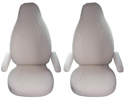 BREMER SITZBEZÜGE Wohnmobil Schonbezüge für ISRI Sitze in Beige (WMI705)