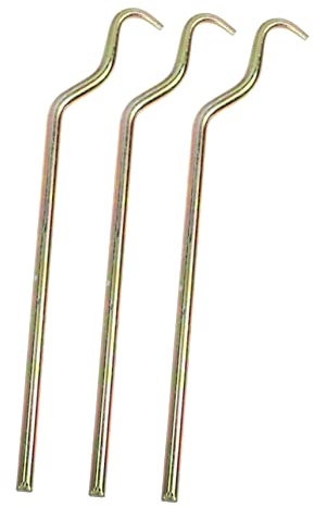 Gadpiparty 3St Bewehrungshaken Haken zum Binden von Bewehrungsstäben Bewehrungsdrahthaken werkzeug manuelle Bewehrungsdrahtdreher handgeführte Drahtdreher Metall Wickler