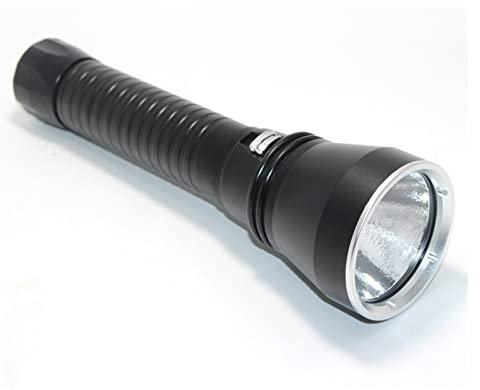 MQDLJSE Linterna de Buceo LED XHP70.2 de 4000 lúmenes, Resistente al Agua IPX8, luz submarina Amarilla/Blanca, Linterna LED de 100 m, luz subacuática Resistente al Agua (luz Blanca_E)