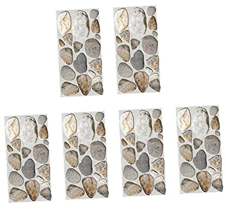 Gadpiparty 1 Satz Kopfstein Pflaster Fliesen Aufkleber Linoleum Wandfliesen Abziehen Und Aufkleben Wandfliesen Kleben Lackierbar Wandaufkleber Aus Kieselsteinen Sockelleiste Planke Pvc 6st
