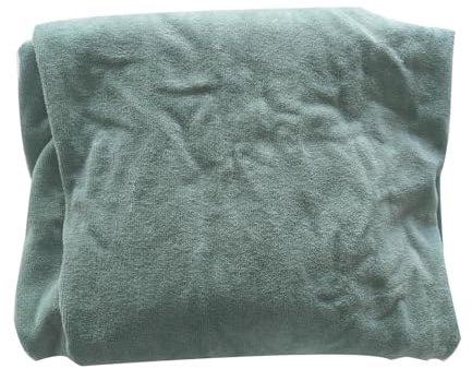 Winthome Toalla de Sauna Mujer 100% Algodón, Toalla de Baño Grande Suave y Cómoda, Absorbente, Ajustable con Botones, Albornoz Ducha Mujer para Sauna, Ducha, Playa, Piscina (Verde Menta, 80x145cm)