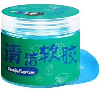 Car Cleaning Goo – Gel de nettoyage de voiture réutilisable | Pâte à gelée collante pour accessoires d'intérieur de voiture | Gel nettoyant pour clavier sans eau | Nettoyant en gel universel pour