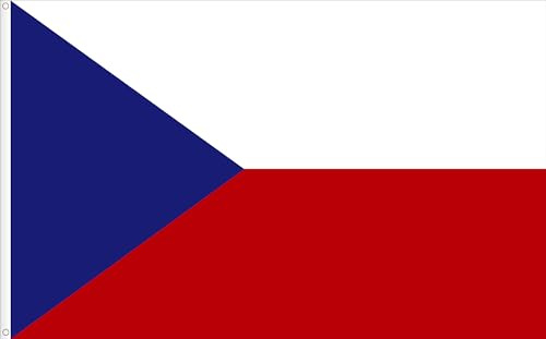 DRAPEAU DE LA RÉPUBLIQUE TCHÈQUE. Vlajka České republiky. QUALITÉ SATIN PREMIUM 120D. DIMENSION L 150x90 cm