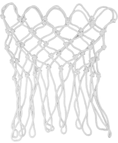 Hochleistungs-Basketballnetz-Ersatz, hochwertiges, professionelles Basketballnetz für den Außenbereich, Allwetter-Anti-Peitsche, passend für Standard-Basketball-Zubehör für Innen-