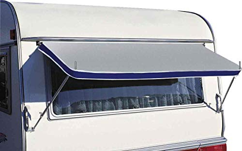 Berger Markisengestänge für Fenstermarkise Wachau | Teleskopierbares Gestänge aus Aluminium | Camping Zubehör Wohnwagen Fenster Halterung