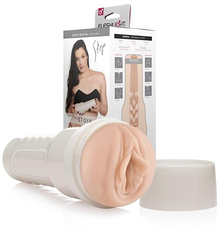 FLESHLIGHT Masturbtore per uomini - Stoya Destroya - Masturbatore uomo sex toys uomo - Fleshlight vagine vere