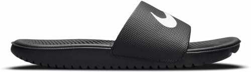 NIKE Women's Nike Kawa Slide (Gs/Ps) Flip Flops, Black Black White 001, 5.5 UK