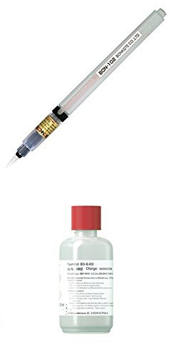 Original Bonkote Flux Pen unbefüllt, 100 ml Flussmittel EO-B-002 -No-Clean Elektronik-Flussmittel, 3,0% Feststoff- (incl. 1 x 7 ml Einweg Kunststoff-Pipette)