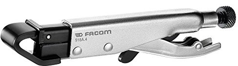 FACOM Gripzange für Karosseriebauer, Kompakte Aussparungszange, 1 Stück, 518A.4