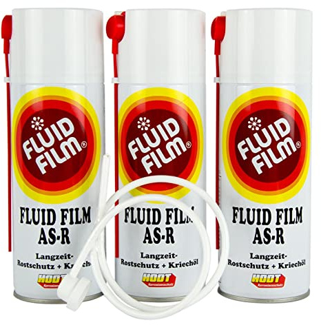 3X Fluid Film Rostschutz Korrosionsschutz Hohlraumschutz 400 ml & Sonde Y