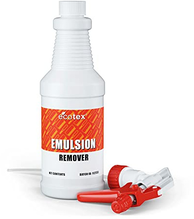 Screen Print Direct Ecotex® Screen Printing Emulsion Remover (Quart - 32oz.) - Diazo Photo Emulsion Cleaner for Silk Screens and Stencil Remover | Biodegradable Emulsion Remover For Silk Screens - Removes Diazo, Photo Emulsion & Stencil Residue, Dilutes Up To 4:1, 1 Qt