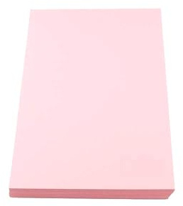 House of Card & Paper A4 160gsm Pastel Pink Coloured Card (Pack of 100 Sheets) HCP528