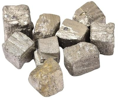GIVBRO Pierres de Pyrite Pierres précieuses Cristaux de guérison Pierre Brute Pierres brutes Naturelles pour l'anxiété soulagement du Stress méditation thérapie par Les Cristaux 100g
