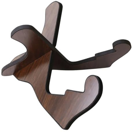 TOYANDONA Gitarrenständer Gitarrenfußständer Gitarrenhalter aus Holz Bassgitarre Regal stabile Gitarrenhalterung tragbare Gitarrenstütze auf den Boden fallen Ausstellungsstand Geigenständer