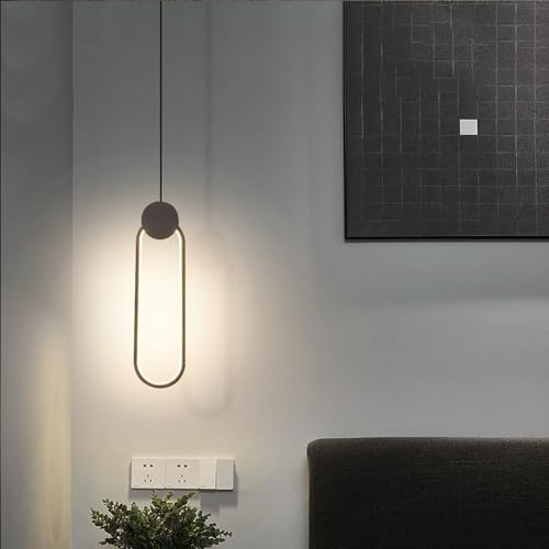 Chao Zan LED Pendelleuchte, Moderne Hängeleuchte, Höhenverstellbar Kronleuchter Lampe für Wohnzimmer, Esszimmer, Schlafzimmer (C)