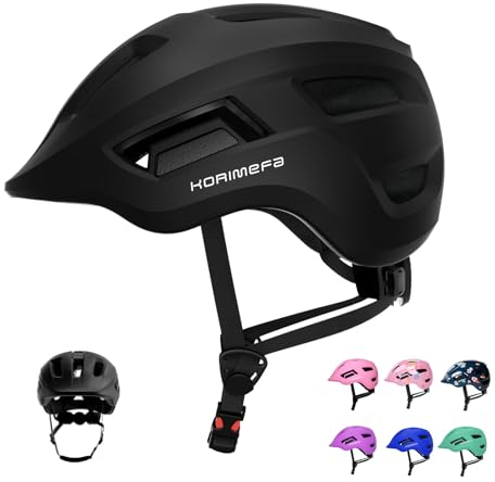 KORIMEFA Fahrradhelm Kinder Jungen Multi-Sport Verstellbarer Helm Sporthelm Radfahren Fahrrad Roller Skateboard Helm Leicht für Kinder von 2-8 Jahren Alt (Schwarz, XS)