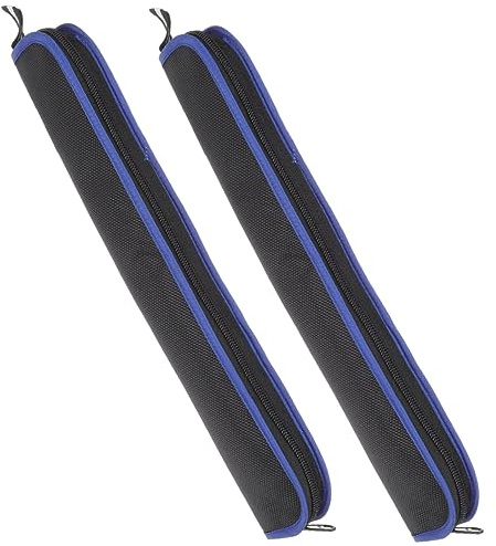 Vaguelly 2pcs Lightweight Flute Storage Bags Made of Sturdy Oxford Cloth, Easy to Carry Flute Carrier Cases for Soprano Recorder and Musical Instrument Protection