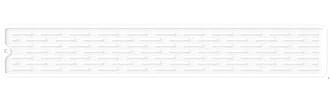 Silicone Work Table Mat for Drying Dishes - Multi-Use Kitchen, Bathroom, Living Room, Balcony Mat (35x8.8cm)