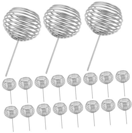 ifundom 50pezzi Cesto Per Fertilizzazione in Acciaio Inossidabile Contenitori Per Bonsai e Cestini Per Fertilizzante Per Piante Da Giardino e Fertilizzazione Di Piante Succulente