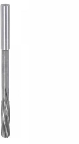 Alesatore HSS W6542 con scanalatura a spirale for macchina, utensile CNC H7 Alesatore a spirale for taglio preciso di acciaio e metallo(5mm)