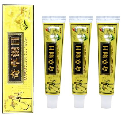 Natural Herbal Moisturizers for Body, la crema de cuerpo herbal china, el cuidado tradicional de la piel, los ingredientes naturales, la piel calmante hidratante, para todos los tipos de pieles (3pcs)