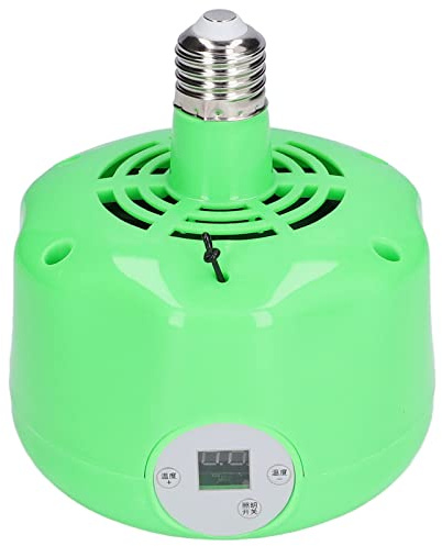 lvifloae Wärmelampen, Hühnerlicht, Hühnerstall-Heizung, solarbetrieben, verstellbare Thermostatsteuerung, Bauernhof-Warmlichter, E27, für Schweinchen, Geflügelstall, kleine Haustiere,