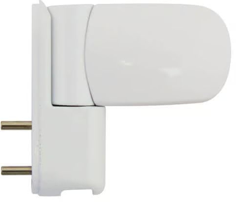 Triad White Mini 3D Flag Hinge for UPVC Doors Compact Adjustable Replacement Door Hinge for Residential and Light Commercial Use