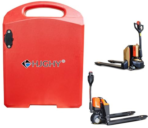 HJGHY 24v 20ah, Batterie LiFePO4 24 V 20 Ah 30 Ah pour transpalette électrique ; Batterie 48 V 15 Ah 20 Ah pour Chariot élévateur CBD15-JH/CBD20-JH (Accessoire de Rechange)