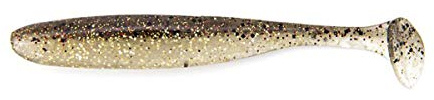 Keitech Easy Shiner, environ 12,5 cm * Poisson en caoutchouc japonais (JDM) * Appât de pêche pour sandre, brochet et perche. Env. 10 cm - 7 leurres en caoutchouc, Mixte, Gold Flash Minnow, 4 10cm