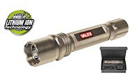 Torcia elettrica LED 3W ricaricabile al litio con custodia. Valex