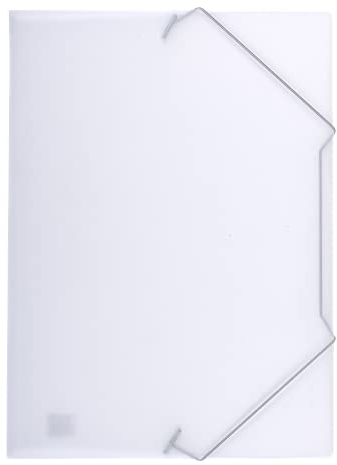 Oxford Eckspanner A4, aus Kunststoff, farblos, transparent, 10 Stück