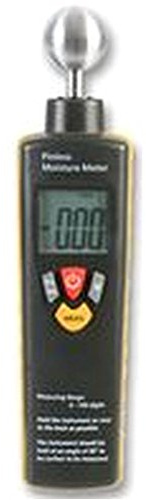 Feuchtigkeitsmessgerät, Pinless, Test, Feuchtigkeit, Pinlos, Außentiefe: 35 mm, Außenhöhe: 180 mm, Außenbreite: 45 mm, Feuchtigkeitsgehalt: 0 % bis 100 %, Auflösung %: 1 %
