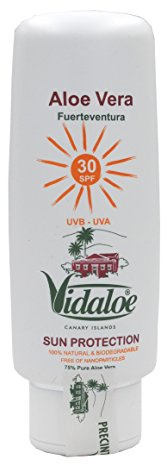 Vidaloe Protection solaire à l'aloe vera SPF 30