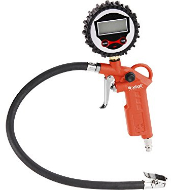EXTOL PREMIUM Reifenfüller mit Manometer, digital