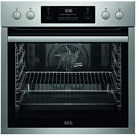 AEG EEB331010M Einbau-Herd/Grillfunktion/Display mit Uhr/A