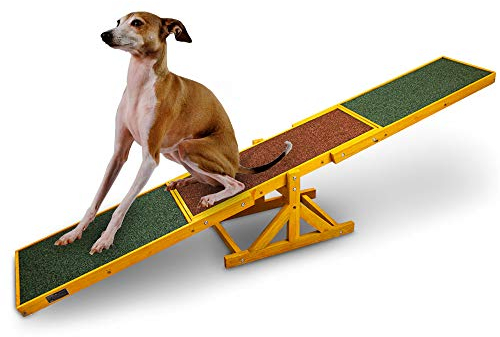 BITUXX Hundewippe Agility Wippe Hundesport Hundetraining