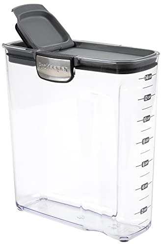 ProKeeper + by Progressive International Food Storage Containers Set with Magnetic Accessories, Clear, Plastic, Airtight, Food Baker, Kitchen, Storage Container Set with Magnetic