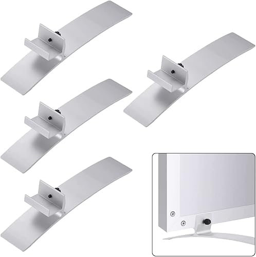 1Pair Silver Infrared Heater Stands, Portable Infrared Heater Panel Stand Feet for Various Brands and Models with Frame Infrared Heater Floorstanding Unit, aluminum stand 4PCS
