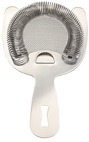 Barfly Fine Mesh Spring Strainer, Stainless Steel