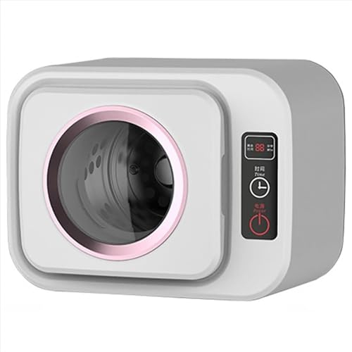 ZMIN Mini sèche-Linge électrique Portable, sèche-Linge, à Faible Bruit, pour Voyage, Appartements, dortoir d'étudiants, hôtel, Maison,Blanc,A