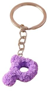 ARFUKA Schlüsselanhänger Buchstabe P Anhänger Autoschlüsselanhänger Taschenanhänger Schlüsselringe Alphabet Schlüsselbund Keychain für Geburtstag Weihnachten Valentinstag Feiertag Geschenk