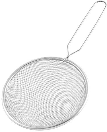 SRMAN Feinmaschiges Sieb, Ölsieb, Schaufel, 12 cm Durchmesser